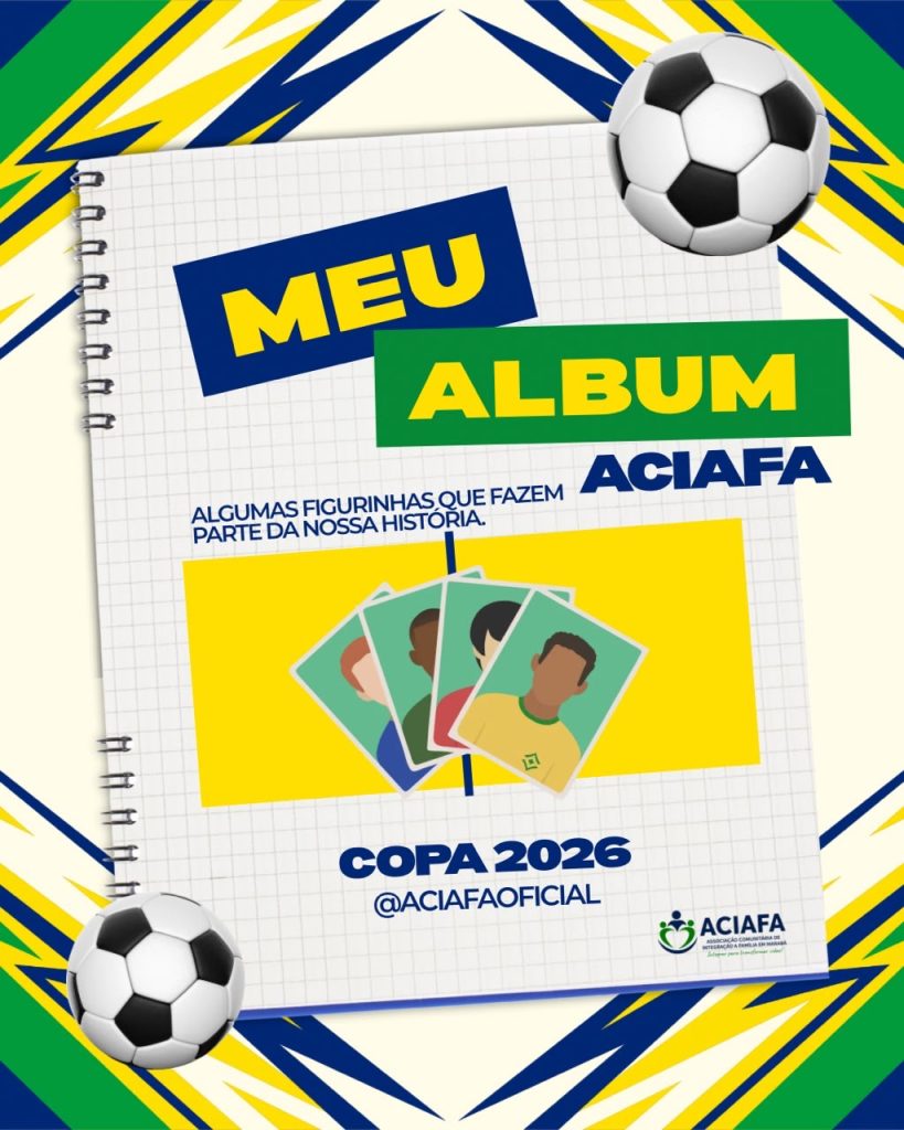 Estamos em clima de Copa, e na ACIAFA nossas figurinhas estão a todo vapor!